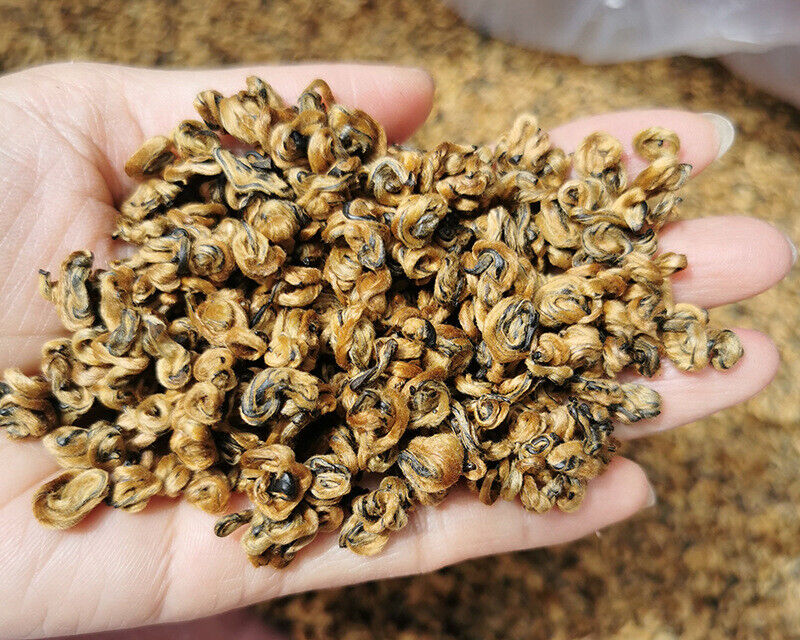 HelloYoung 50g Fengqing Dian Hong Tea Yunnan Dian Hong Tea Biluochun 1.7oz