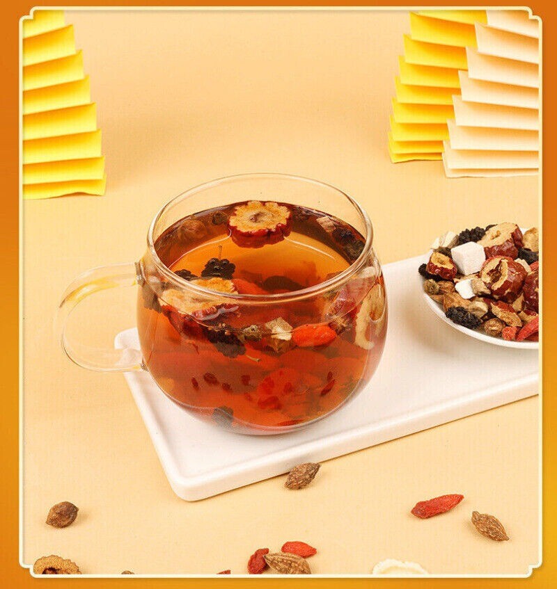 Ginseng Ten Treasure Tea Kidney Liver Red Date Tea Health Support