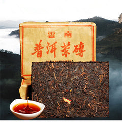 Reife Puer Tee Ziegel 100g China Pu-erh Schwarzer Tee Old Puerh Tee