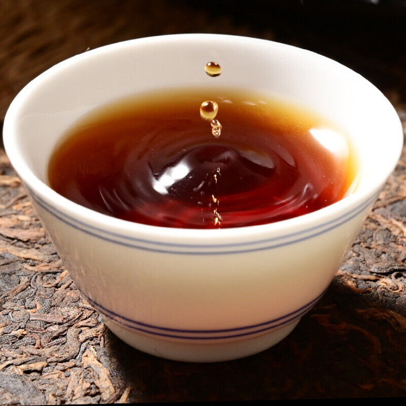 Big  Golden Bud   Old Pu-Erh Cooked Tea Cake 357g/12.59oz Pu'er Black Tea
