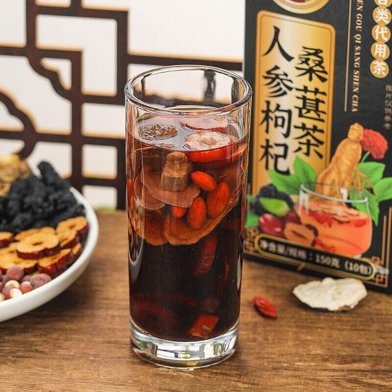 150g Ginseng Wolfberry Mulberry Tea Combination Tea