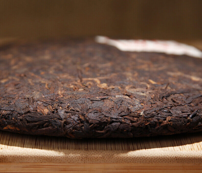 Pu'er Tea Ripe Tea 357g Yunnan Qizi Cake Tea Ripe Pu'er Tea