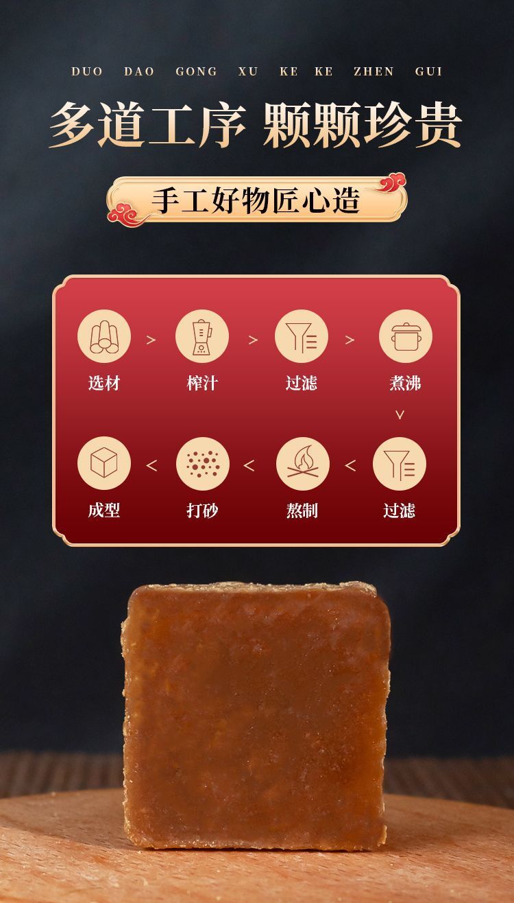 Yunnan Cane Sugar Blocks – Raw Brown Sugar for Tea