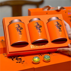 Xinhui Raw Sun-dried Xiaoqingkang Chen Pi Palace Golden Bud Puerh Ripe Tea 500g