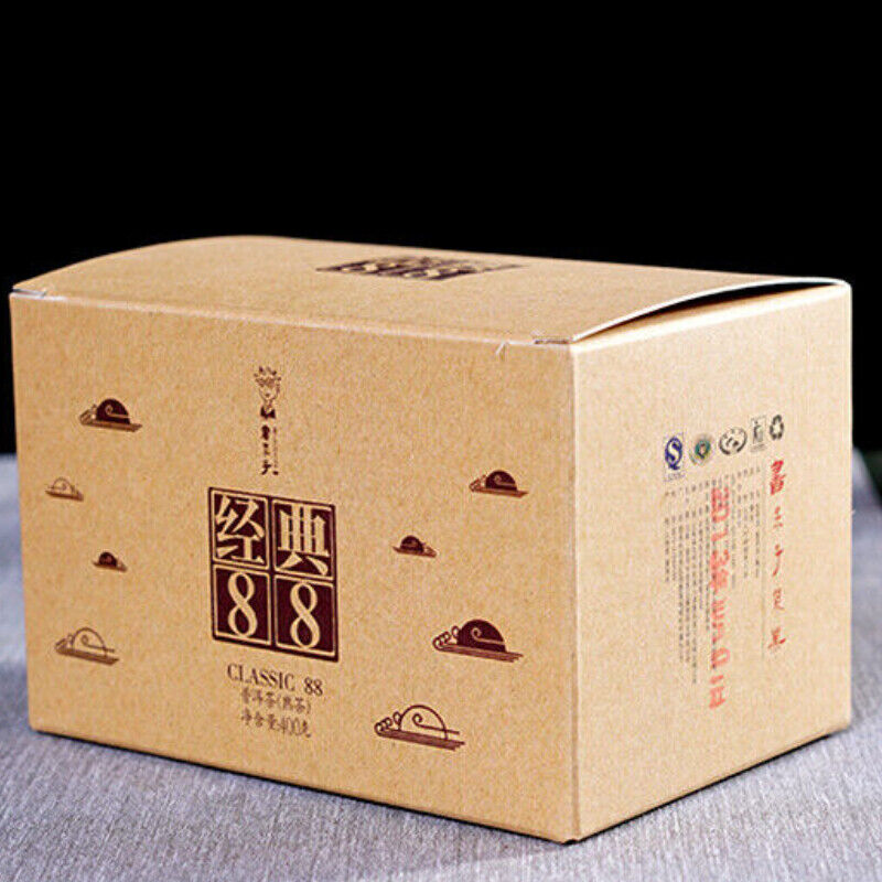 400g Ripe Puer Box Top-grade PU'ER TEA Classic 88 Old Tea Pu-erh Tea Loose