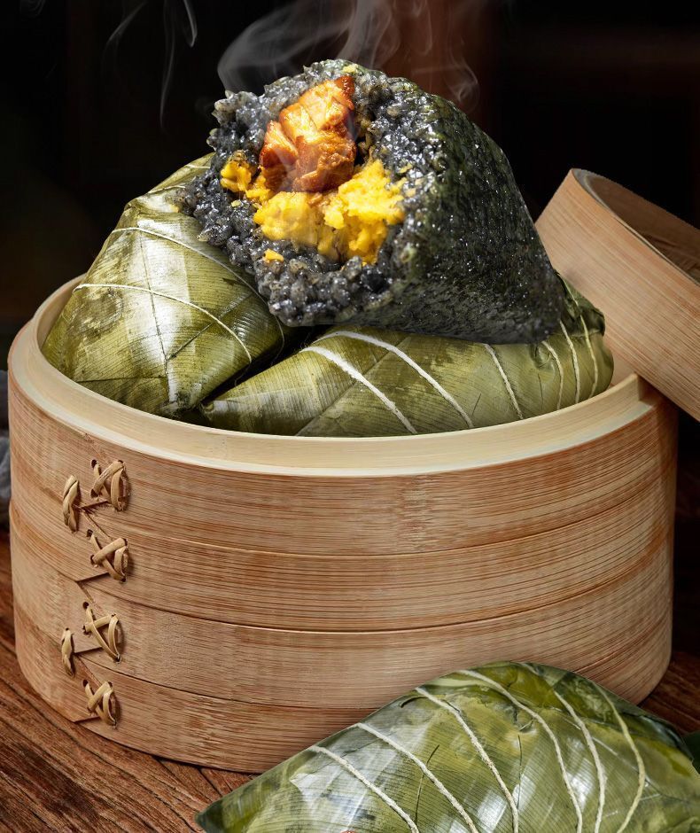 Yunnan Black Rice Pork Zongzi - Vacuum Packed Sticky Rice Dumpling