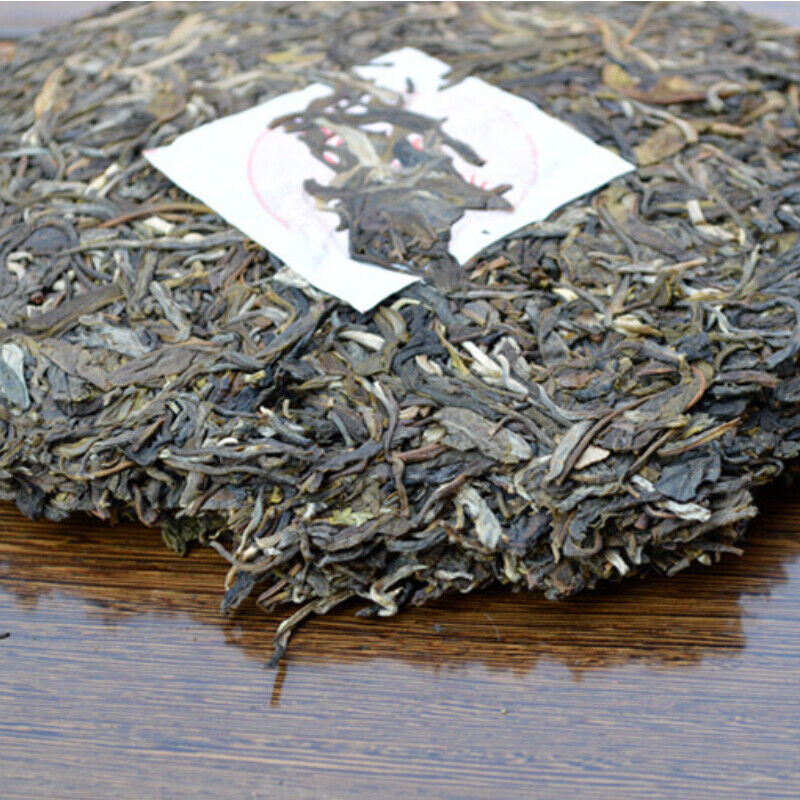 Aged Pu'er Raw Tea Pressed Tea Cake  Natural Old  Puerh Green Tea 357g/12.59oz
