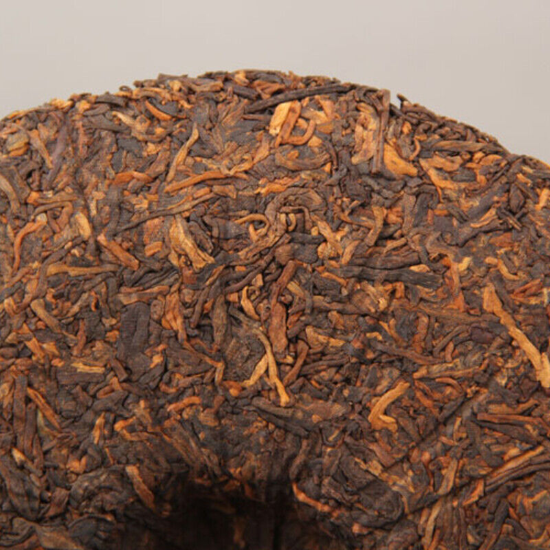357g Natürlicher Puerh Reifer Tee Schwarzer Tee Goldene Bud Puerh Tee Kuchen