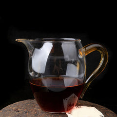 Spring Aged Tea Old Man'e Red Seal Pu'er Tea Ripe Tea 357g Seven Cakes Tea