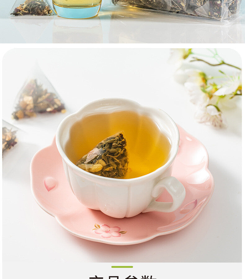White Grape Rose Jasmine Tea – Fragrant Green Tea Cold Brew Bags