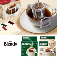 Japanese Imported AGF Ear Coffee Freeze-dried American Blendy Black Coffee 126g