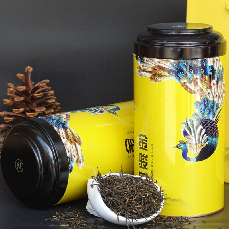 500g Wuyishan Jinjunmei Small Breed Black Tea Honey Flavour Iron Tin Loose Tea