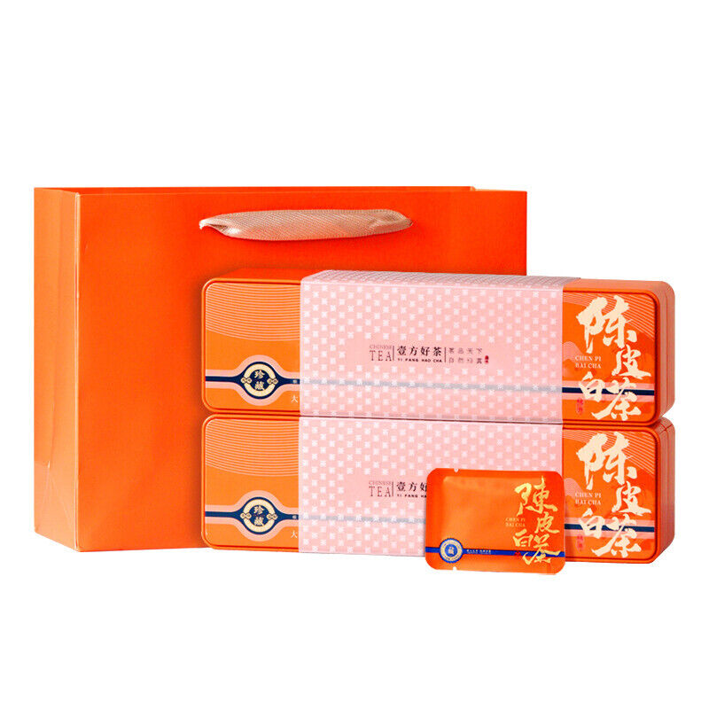 HelloYoung Fuding Chen Pi White Tea Small Bubble Bag Shou Mei Small Square Piece Tea Cake