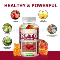 New Ketogenic Gummies Apple Cider Vinegar Gummy Bears Keto BHB Gummies