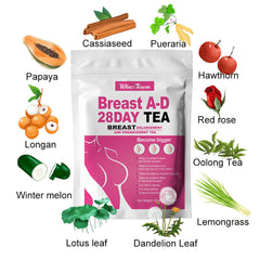 Breast A-D Cups Tea bags Size Bigger Breast Tea Beast Enlargement Tea 90g
