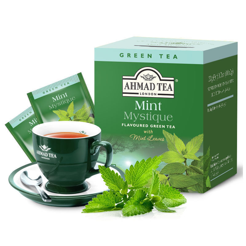 Mint Flavored Green Tea Fresh & Tasty Fruit Flavored Tea 2g*10pcs
