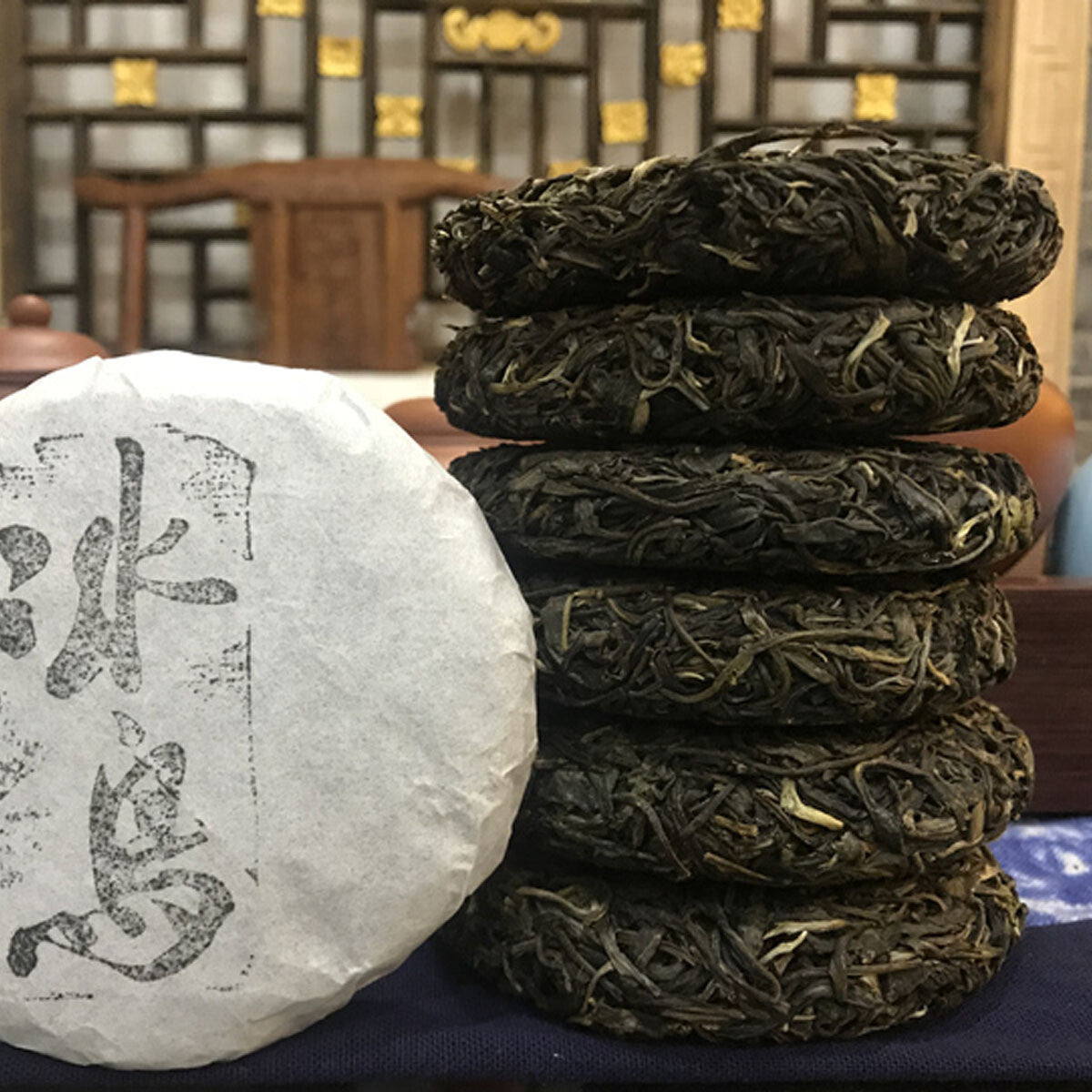 High Quality Raw Puer Tea Cake Bing Dao Sheng Pu-erh Healthy Care Chinese Yunnan