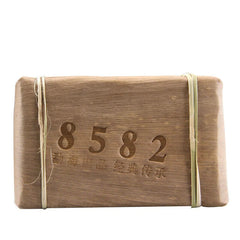 Famous Yunnan puerh tea brick 8582 shen puer unfermented cha zhuan 250g