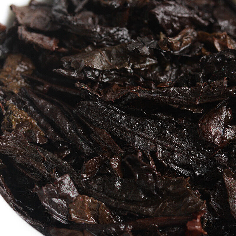 Yunnan Puerh Ripe Tea Dry Storage Ripe Tea Menghai Flavor Seven Seed Cake 357g