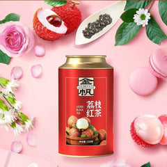 150g - Organic Flavored Black Tea Jinfan Brand Original Lychee Black Tea