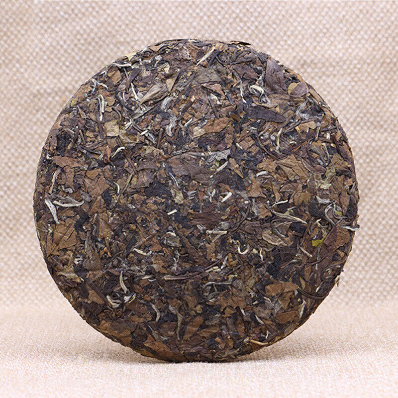 HelloYoung Healthy Drink Organic Spring 350g White Tea Top Old White Tea Cake Fuding