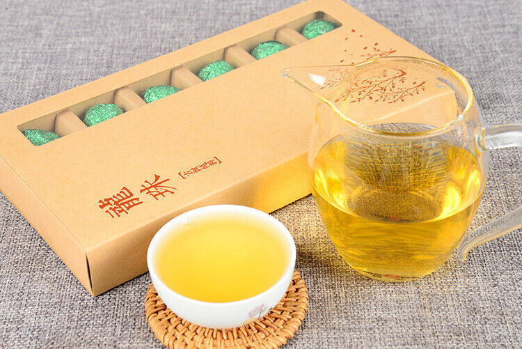 HelloYoung 120g 18 Pack Yunnan Pu'er Tea Handmade Jasmine Dragon Ball Tea