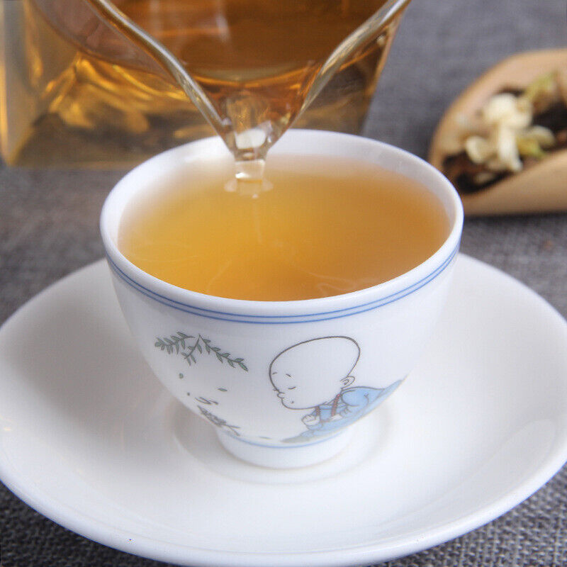 HelloYoung Jasmine Black Tea Fengqing Yunnan Dian Hong Tea Red Gold Buds Bulk 500g/1.1lb