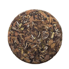 HelloYoung 350g Shou Mei cake Fuding high mountain old white tea aged sun white tea