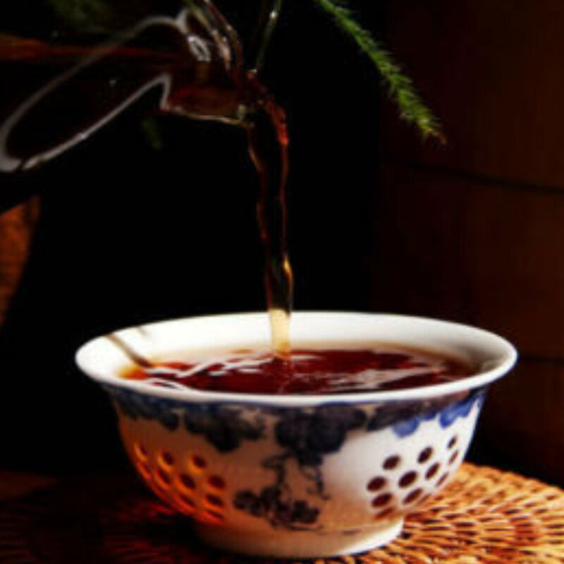 Treasures Puwen Yunya Pu'er 400g Ripe Puer Tea Cake Shu  Puer Old Puerh Cha