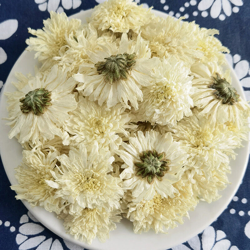 HelloYoung White Chrysanthemum Huangshan Chrysanthemum July Chrysanthemum Tribute 17.6oz