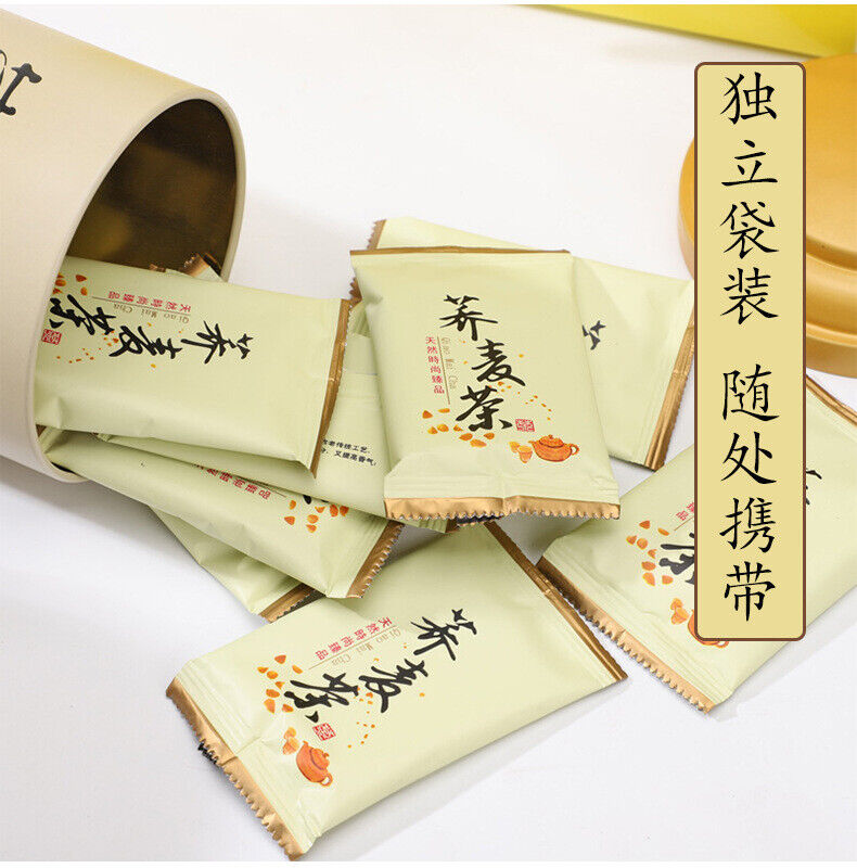Golden buckwheat tea natural barley flavor buckwheat tea strong flavor canned