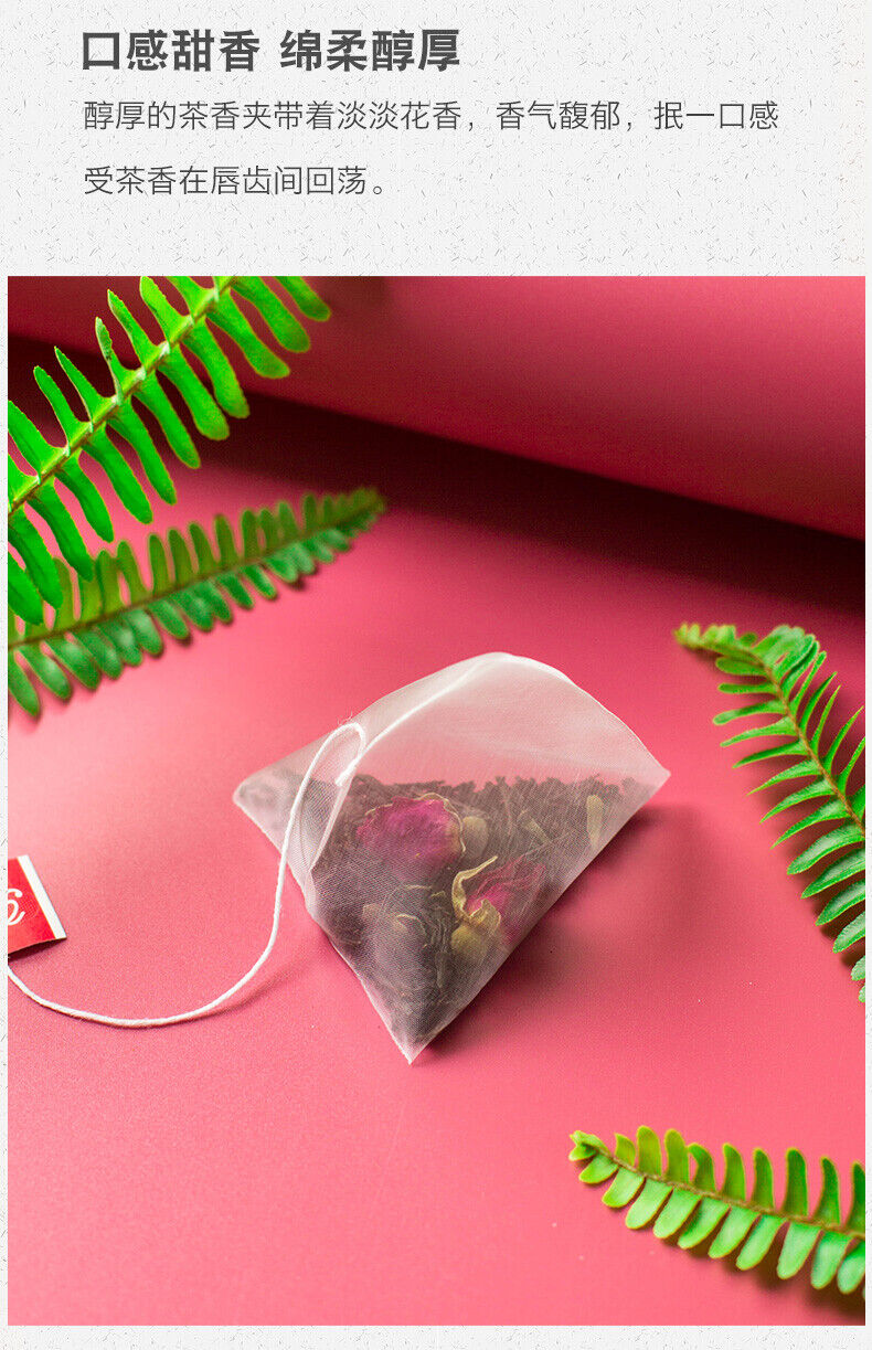 Ceylon Rose Black Tea Flower Blend Bags
