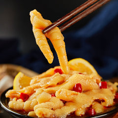 Hot and Sour Boneless Chicken Feet 200g Garlic Lemon Chicken Feet Instant Snacks