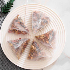 Goji Lily Jujube Rose Herbal Tea Blend Wellness Natural Relaxation Tea Bags