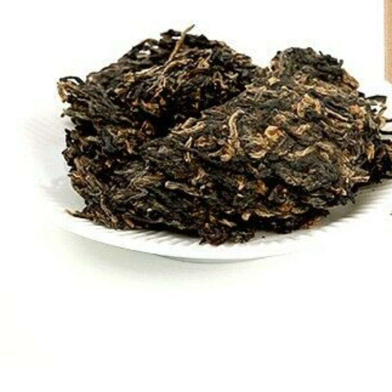 100g Premium Hunan Jun shan Huang Cha Pressed Nuggets China Junshan Yellow Tea