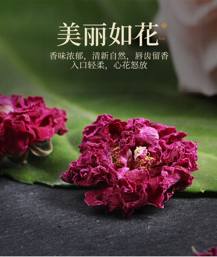 Dried Flower Rose Tea Large Rose Corolla Double Dried Rose Petals Health Tea