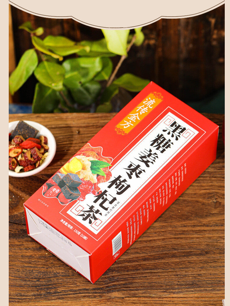 Black Sugar Ginger Date and Wolfberry Tea Cinnamon Goddess Tea Flower Tea