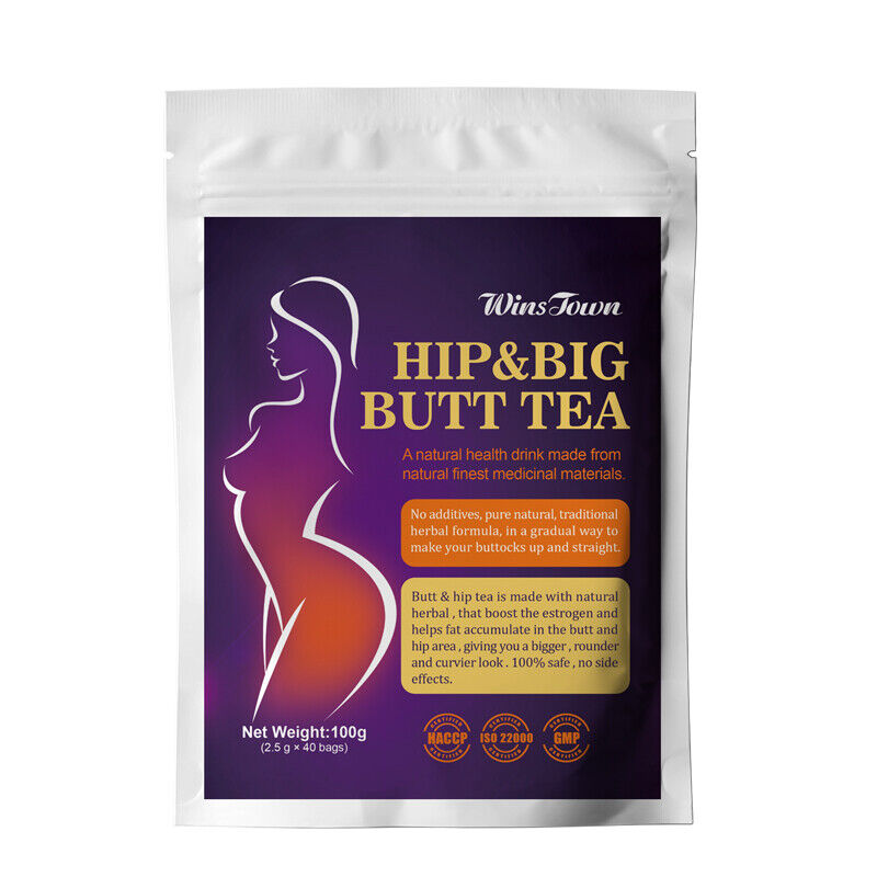 HIP&BIG BUTT TEA 100% Natural Herbal Tea Enhancement Buttock Firming Butt Tea