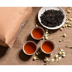 Dianhong Tee Schwarzer Tee  Black Tea 400g Smoked Jasmine Black Tea In Bulk