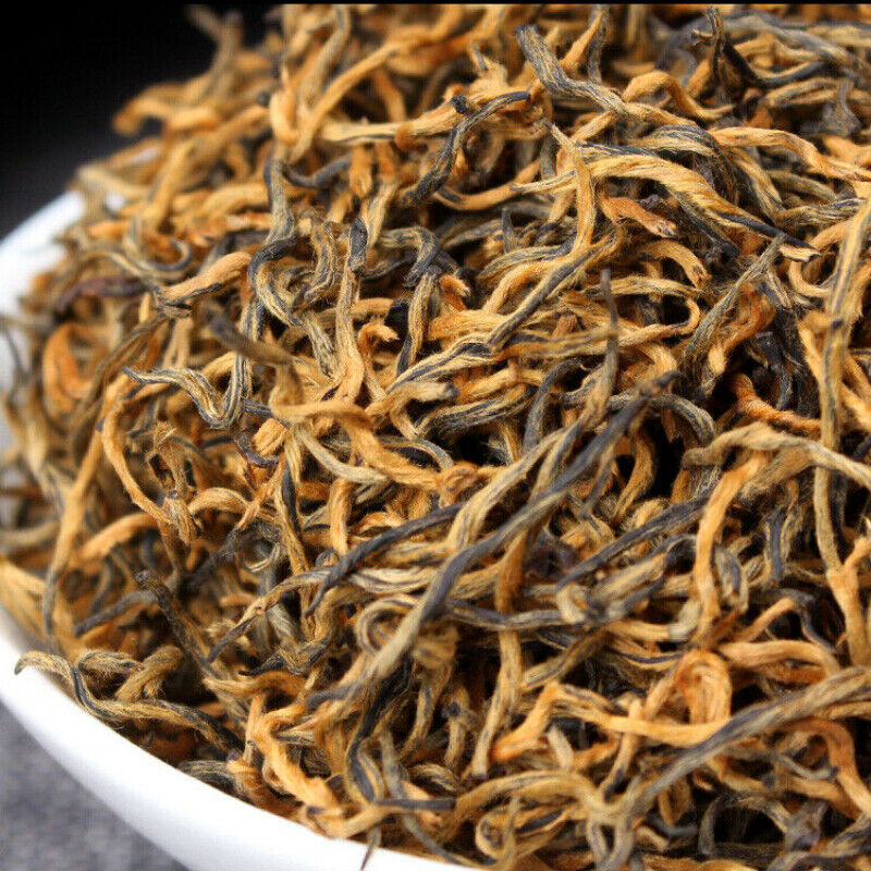 HelloYoung OrganicDianhong Golden Buds JIN SI Dian Hong Gold Yunnan Black Tea 250g