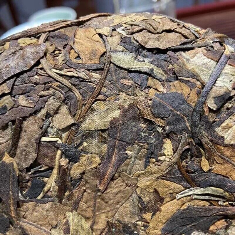 357g Yunnan White Tea Jinggu pressed of old white tea cake
