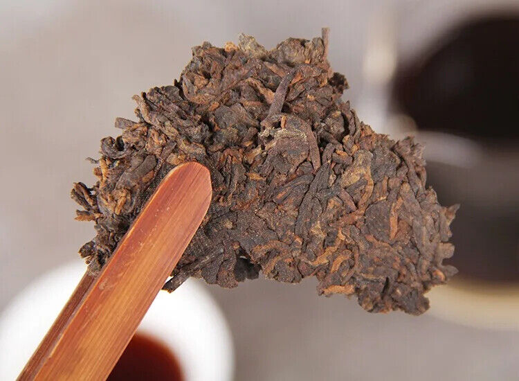 Chinese Traditional Shu Puerh Tea Cake 357 Gram Yunnan Qi Zi Bing Cha