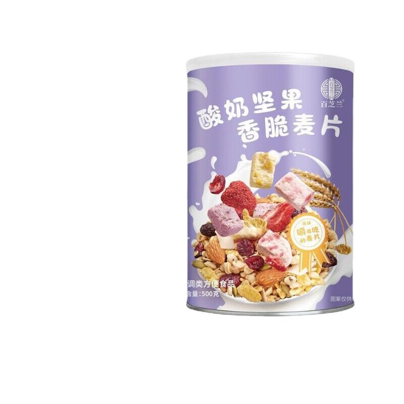 Fruit Yoghurt Oatmeal Convenient and Nutritious Meal Replacement Oatmeal