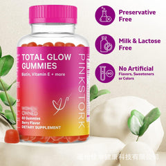 Supplements Hair Nail Growth Skin Collagen Gummies 60 Gummies Healthy