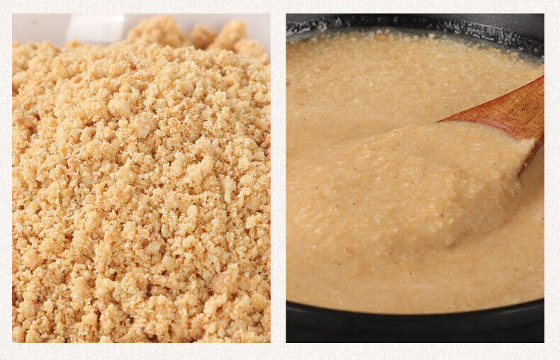 Cooked Peanut Powder Ready-to-eat Stir-fried Baked Meal Replacement Powder 500g
