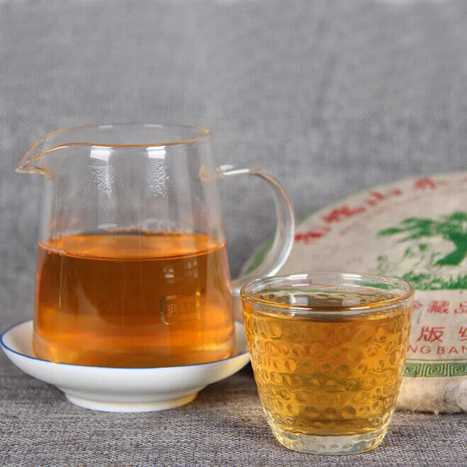 Aged Raw Tea Yunnan Nannuoshan Arbor Qizi Round Tea Cake 357g