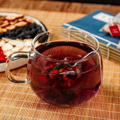 100g Ginseng Mulberry Black Wolfberry Tea Red Wolfberry Red Dates Dry Health Tea