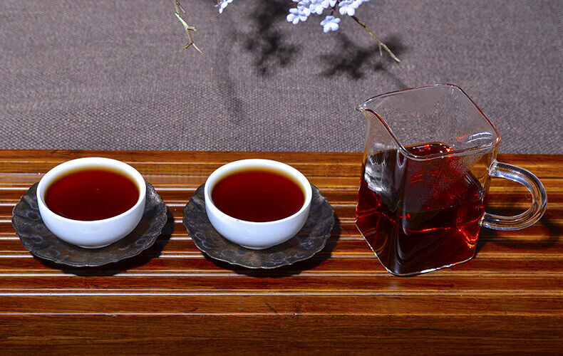 Banzhang Ripe Tea 250g Pu'er Tea Ripe Tea Brick Tea Pu'er Ripe Tea Brick
