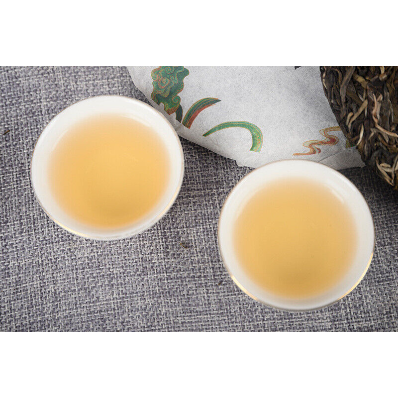 Yiwu Organic Green Tea Spring Tea Yunnan Cake Tea Beneficial Health Tea 357g