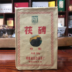Fu Zhuan Brick Tea Natural Baishaxi Dark Tea China Anhua Black Tea Fu Cha 300g